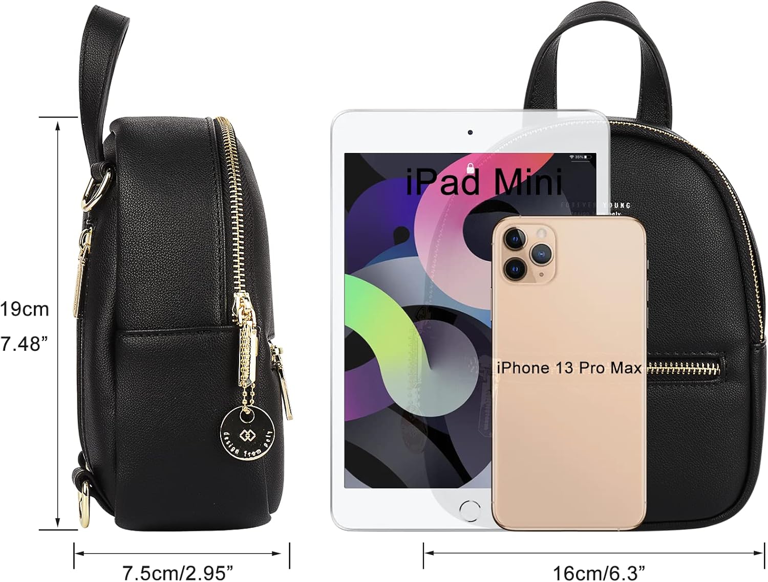 Stylish Women Mini Backpack Purse - Perfect Blend of Fashion and Functionality