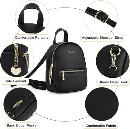 Stylish Women Mini Backpack Purse - Perfect Blend of Fashion and Functionality