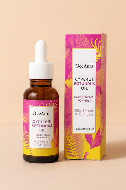 Cyperus Rotundus Oil: The Ultimate Solution for Smooth Skin and Hair Growth Inhibition - 60ml