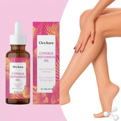 Cyperus Rotundus Oil: The Ultimate Solution for Smooth Skin and Hair Growth Inhibition - 60ml