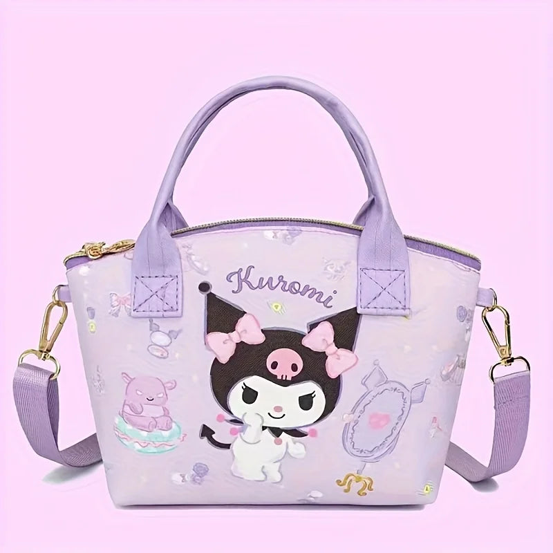 Chic and Spacious Sanrio Handbag - Adorable Hello Kitty Crossbody for Effortless Style and Convenience