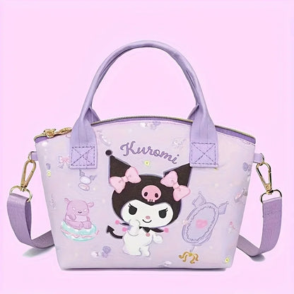 Chic and Spacious Sanrio Handbag - Adorable Hello Kitty Crossbody for Effortless Style and Convenience